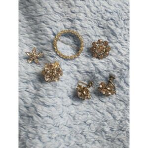 Lot Of 6 Vintage Pins Brooch